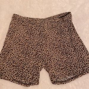 Shein Animal Print Lounge Shorts